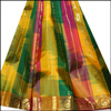Multi Color Pattu Parikine with Blouse SPM-23 - Click here to View more details about this Product